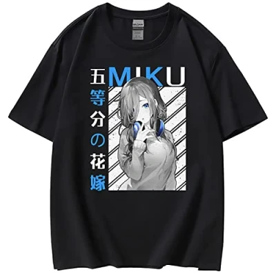 Image of flowereyes The Quintessential Quintuplets Hoodie Miku Nakano Pullover T shirts Harajuku Casual shirts/Hoodies Five Wedded Brides Sweatshirt