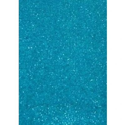 Image of The Ark Craft, A4 250 GSM Glitter Card, Soft Touch Luxury (5 Pack)…Turquoise