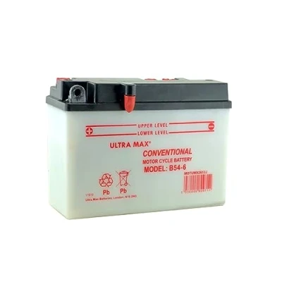 Image of Ultramax B54 6, 6v 12Ah Motorbike Motorcycle Battery