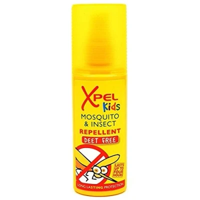 Image of TWELVE PACKS of Xpel Kids Mosquito &amp; Innsect Replent 70ml (DEET FREE) Pump Spray