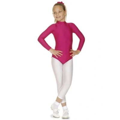 Image of Roch Valley Women Long Sleeve Turtle Neck Leotard Black, Large