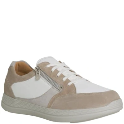 Image of Ganter Men&#039;s Karl Ludwig Sneaker, Taupe, 12 UK