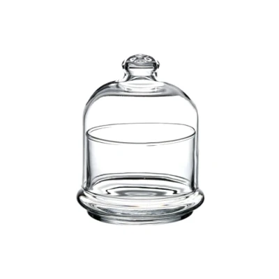 Image of ARTE REGAL 0 Mini Glass Candy Box with Base 16x9