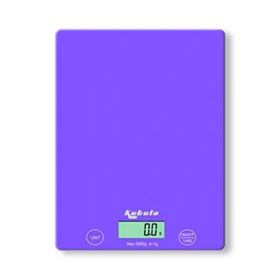 Image of Kabalo 5kg Purple Digital LCD Electronic Kitchen Cooking Baking Prep Food Preparation Weighing Scales UK