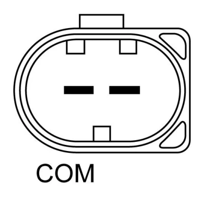 Image of 059903018E, 059903018T Generator BOSCH 0 986 081 930 14V 180A B1+(M8),COM PL86 excl. vacuum pump 56mm AUDI: A6 C6 Avant, Saloon, A4 B8 Saloon