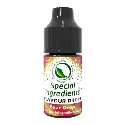 Image of Peardrop Flavour Drop 500ml Highly Concentrated Versatile Food Flavouring Vegan, Non GMO, Gluten Free