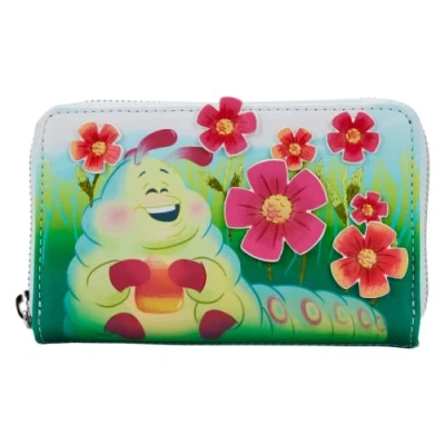 Image of Loungefly Women&#039;s Disney Pixar A Bugs Life Earth Day Zip Around Wallet, Multicoloured, One Size