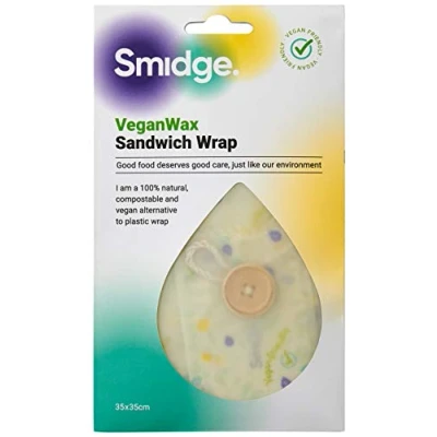Image of Smidge 35 x 35cm Vegan Wax Sandwich Wrap