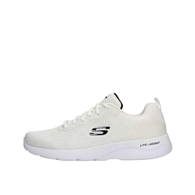 Image of Skechers Dynamight 2.0 Rayhill Mens Trainers, White, 13.5 UK