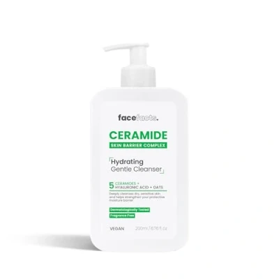 Image of Face Facts Ceramide Hydrating Cleanser Dry &amp; Sensitive Skin 200ml
