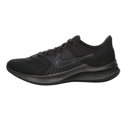 Image of Nike Men&#039;s Downshifter 11 Running Shoe, Black Dk Smoke Grey Lt Grey, 7.5 UK