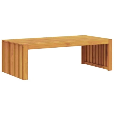 Image of vidaXL Garden Coffee Table 110x55x35 cm Solid Wood Acacia