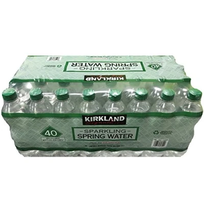 Image of Kirkland Signature Sparkling Spring Water 500ml 40 Bottles