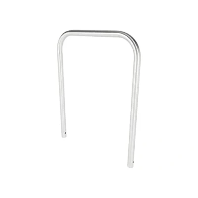 Image of Sheffield Bike Stand, Metal Outdoor Bicycle Loop Rack, Cycle Hoop (Stainless Steel, Grout In)