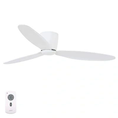 Image of LUCCI AIR Ceiling Fan Airfusion Radar with Remote Control Extremely Flat Diameter 132 cm White