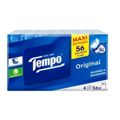 Image of Time Classic Tissue 4 ply 56 packets