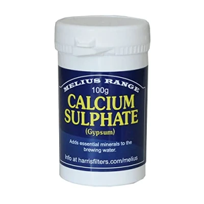 Image of Calcium Sulphate Gypsum 100g Home Brew Beer Making Chemicals