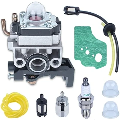Image of Carburettor Carb Kit for Honda GX35 GX25 FG110 HHT25 HHT35, ADEFOL Carburetor + Gasket Fuel Filter Air Spark Plug Primer Bulb Engine Replacement Parts 9 in 1