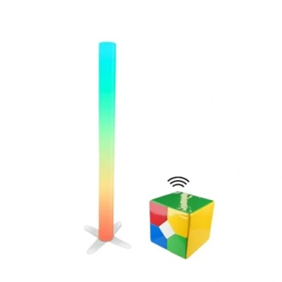 Image of Playlearn Sensory 120cm Waterless LED Tube with Remote Cube Controller Colour Changing Light for Gaming Room,Office &amp; Kids Room Ideal ADHD&amp;Multi Exploration