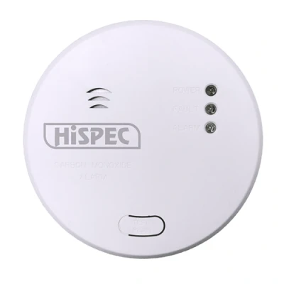 Image of HiSpec Interconnectable Fast Fix Mains Carbon Monoxide Detector with 9v Battery Backup