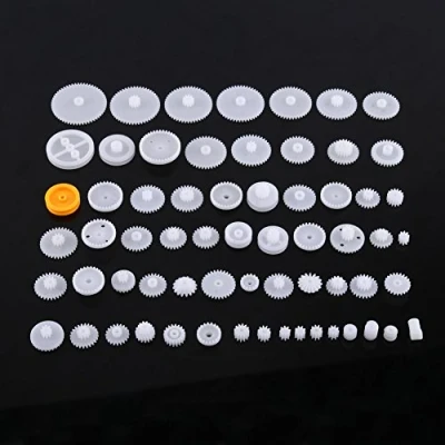 Image of Fafeicy Plastic Gears Set Motor Pulley Belt Worm Kits Crown Gear Robot Car Toy DIY Parts for Model Amateur