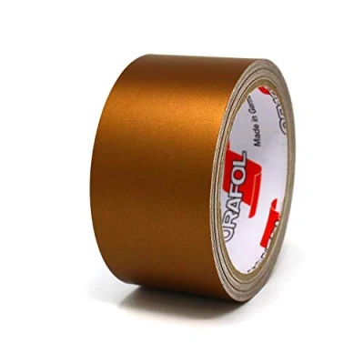 Image of Vinyl Trim Stripe 33ft Tape Pinstriping Striping Sticker for Car Motorcycle Bike Truck Boat Decal Crafting Handicrafts Model Making self adhesive (Matt copper, 1,96“)