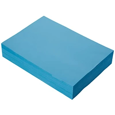 Image of 5 Star 936313 Coloured Copier Paper Multifunctional Ream Wrapped 80gsm A4 Deep Blue [500 Sheets]