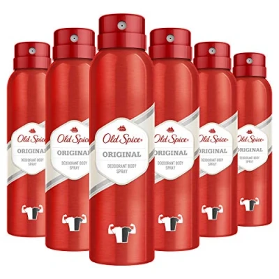 Image of Old Spice Original Deodorant Body Spray, 150 ml, Pack of 6