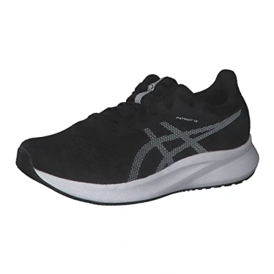 Image of Asics Patriot 13 Neutral running shoes, Women&#039;s, Size: 3, Black/white Textile/synthetics