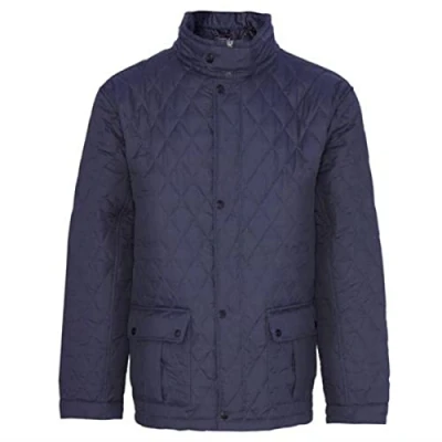 Image of Champion Men Country Estate Padstow Diamond Quilt Lined Coat Navy S