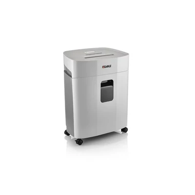 Image of Dahle PaperSAFE 380 Paper Shredder (15 Sheets, Oil Free, Jam Protection, Cross Cut, for Home and Office) Grey