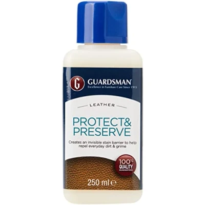 Image of Guardsman Water Based Leather Protect &amp; Preserve Spray, 250ml Long Term Protection Repels Dirt and Grime, Suitable for Protecting Furniture, Apparel, Auto Interiors Handbag