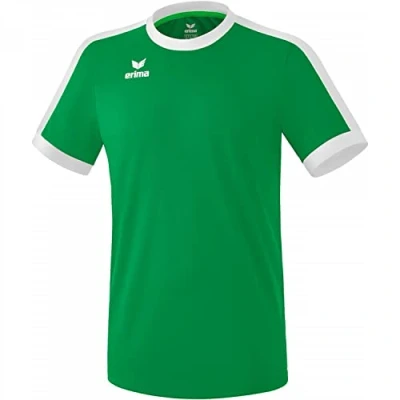 Image of Erima Unisex Retro Star Jersey Emerald/White