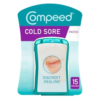 Image of Compeed Cold Sore Discreet Healing Patch, 15 Count (Pack of 1)