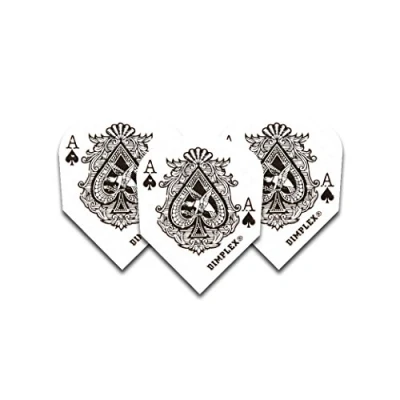 Image of Harrows Ace Of Spades Dimplex Dart Flights STD 4 sets per pack