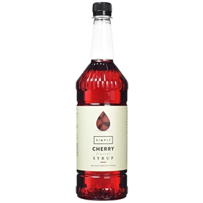 Image of Simply Cherry Syrup 1 Litre (Pack of 2)