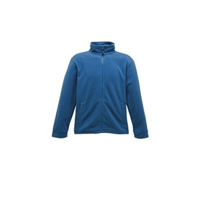 Image of Regatta TRF570 15 50 Men&#039;s Classic Full Zip Fleece Jacket, Oxford Blue, Size S