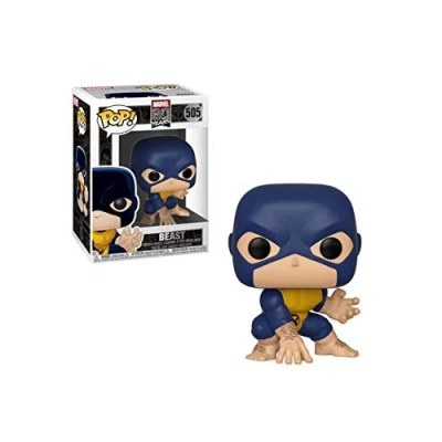 Image of Funko POP! Bobble Marvel: 80th First Appearance The Beast Marvel Comics Collectable Vinyl Figure Gift Idea Official Merchandise Toys for Kids &amp; Adults Comic Books Fans