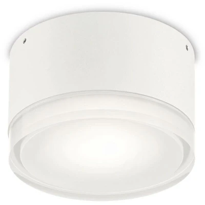 Image of Urano 1 Light Flush Ceiling White