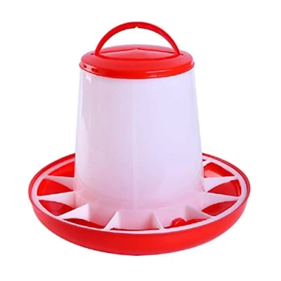 Image of unknows Poultry Feeder, Automatic Chick Feeder Hanging Chicken Food Dispenser Durable Plastic 1.5kg 3kg 6kg