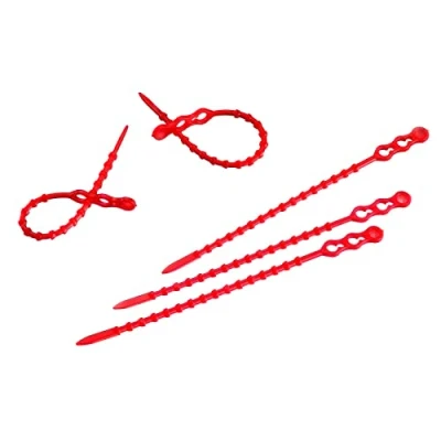 Image of Westmark 153922E3 Reusable Universal Flashing Binders 12 cm Plastic Red Pack of 1