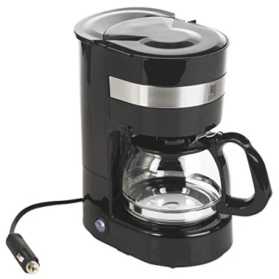 Image of Travel Coffee Filter Machine Maker Serves Up to 6 Cups Cigarette Plug 24V 600ml