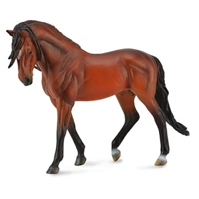 Image of CollectA Andalusian Stallion Bright Bay Deluxe 1:12 Scale