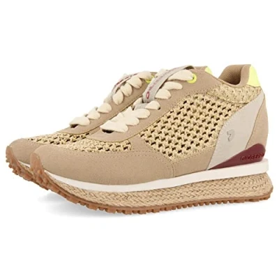 Image of GIOSEPPO Women&#039;s Teyran Sneaker, Beige, 6 UK
