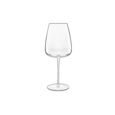 Image of Luigi Bormioli Red Wine Glasses Set of 4 Talismano Crystal 700ml, Ultra Clear &amp; Durable Dishwasher Safe Glassware with Titanium Reinforced Stems, Gift Box Included, Made In Italy