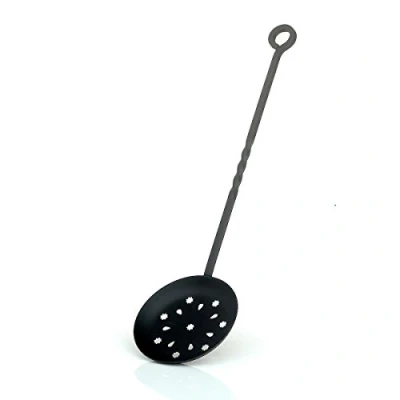 Image of Victor Enamelled Chestnut Roaster, Steel, Black, 57x15.5x5 cm
