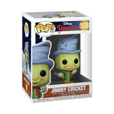 Image of Funko POP! Disney: Pinocchio Street Jiminy Cricket Collectable Vinyl Figure Gift Idea Official Merchandise Toys for Kids &amp; Adults Movies Fans Model Collectors