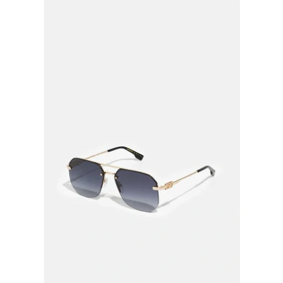 Image of Dsquared2 Unisex Sunglasses, Size: 60, Gold/black_