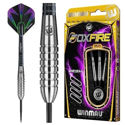 Image of WINMAU Foxfire 22g Tungsten Darts with Prism Flights and Shafts (Stems)
