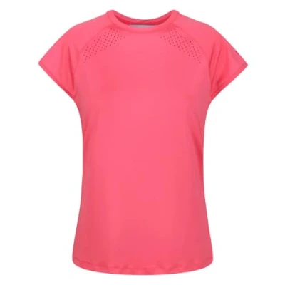 Image of Regatta Luaza T Shirt, Tropical Pink, 3 UK